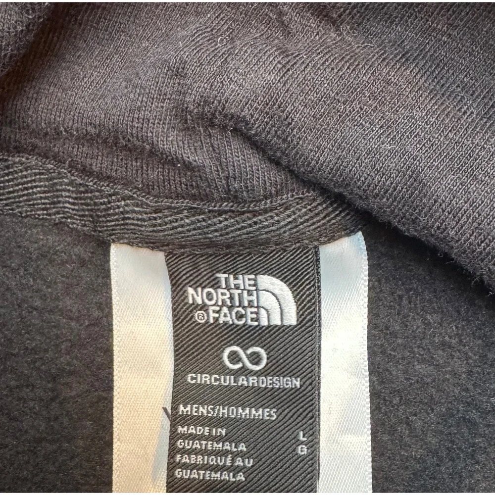 North‎ Face Men's Black Hooded Sweatshirt Never Stop Exploring Sz L